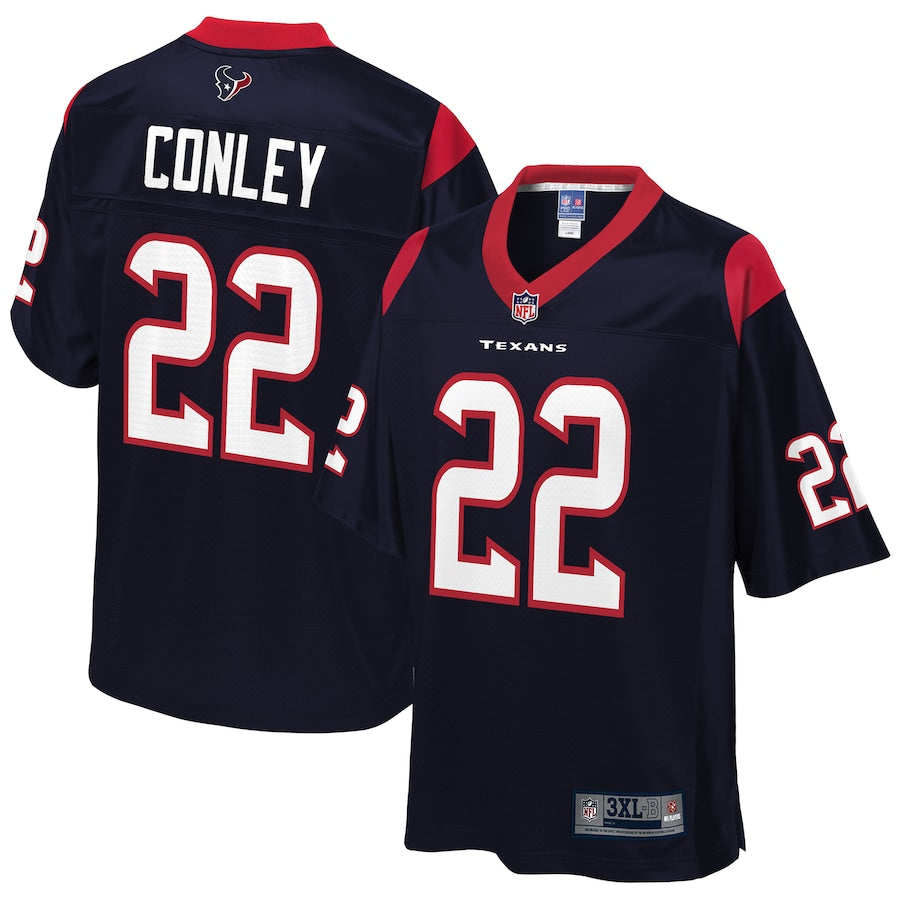 Houston Texans Gareon Conley Pro Line Big & Tall Navy Football Jersey product image