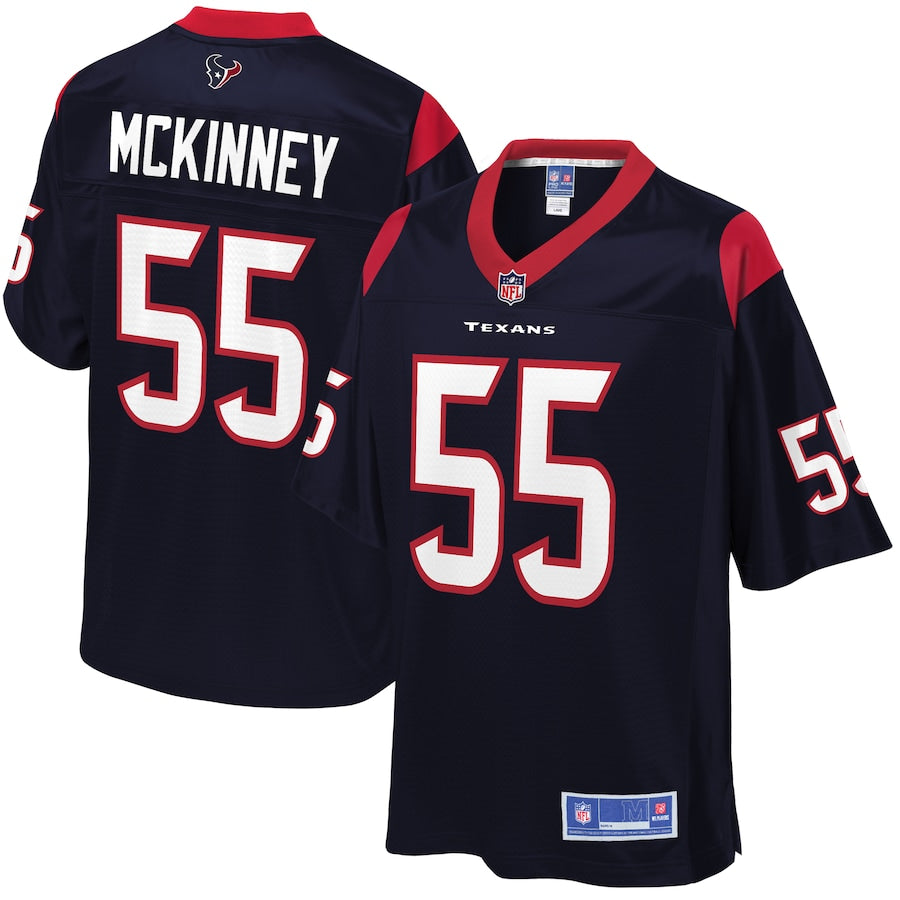 Houston Texans Benardrick Mckinney Pro Line Team Color Football Jersey product image