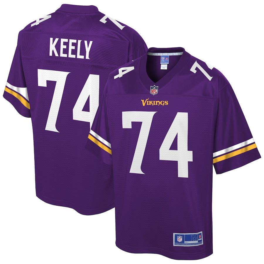 Minnesota Vikings Stacy Keely Pro Line Purple Football Jersey product image