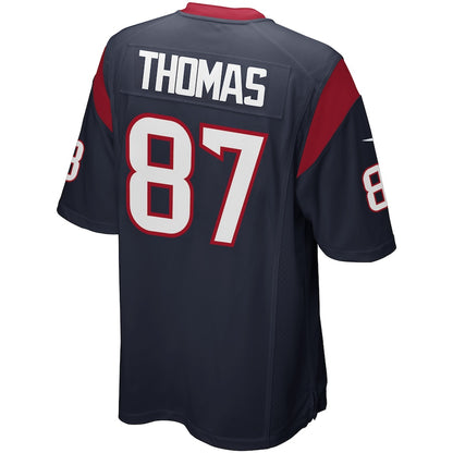 Houston Texans Demaryius Thomas Game Navy Football Jersey product image