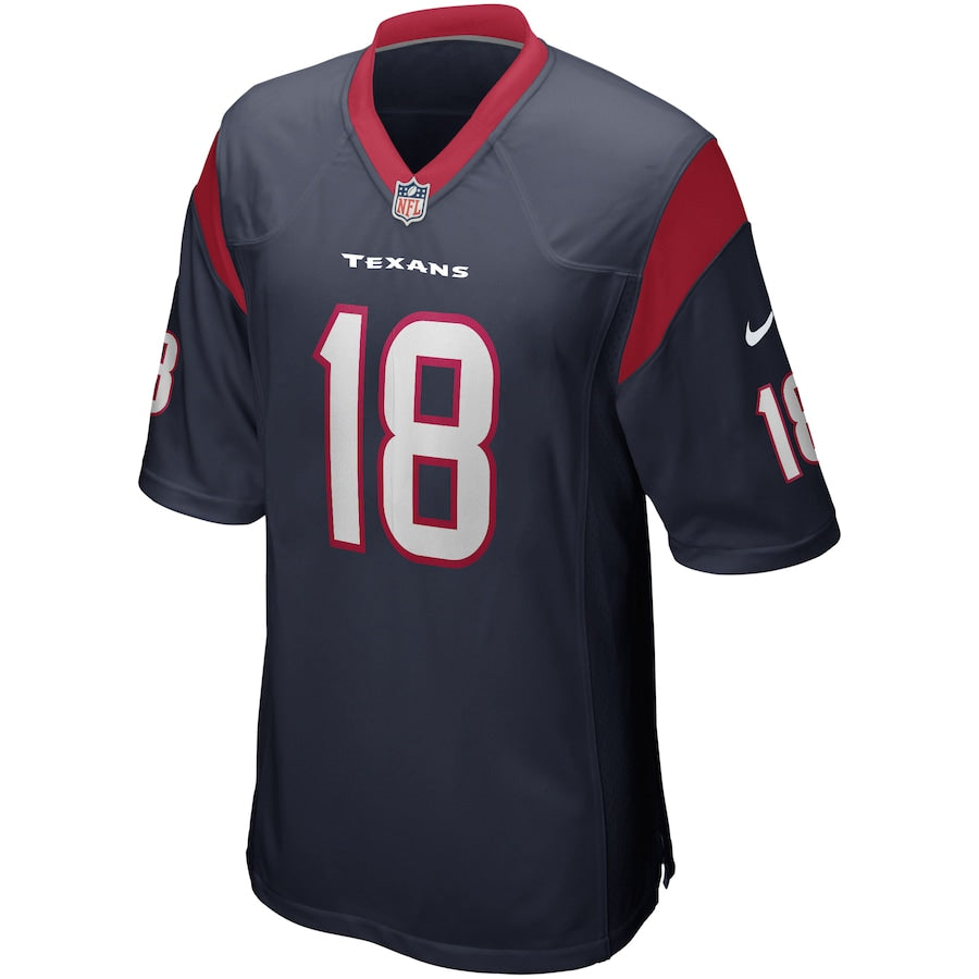 Houston Texans Randall Cobb Game Navy Football Jersey product image