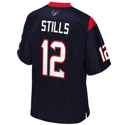 Houston Texans Kenny Stills Pro Line Navy Football Jersey product image