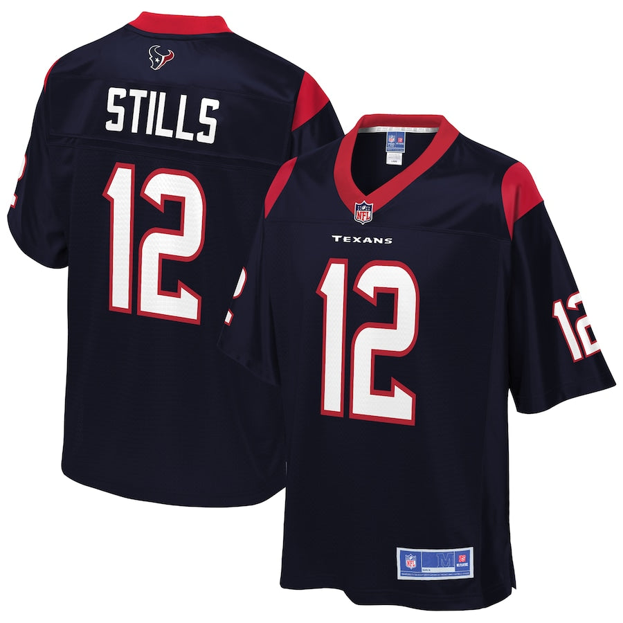 Houston Texans Kenny Stills Pro Line Navy Football Jersey product image