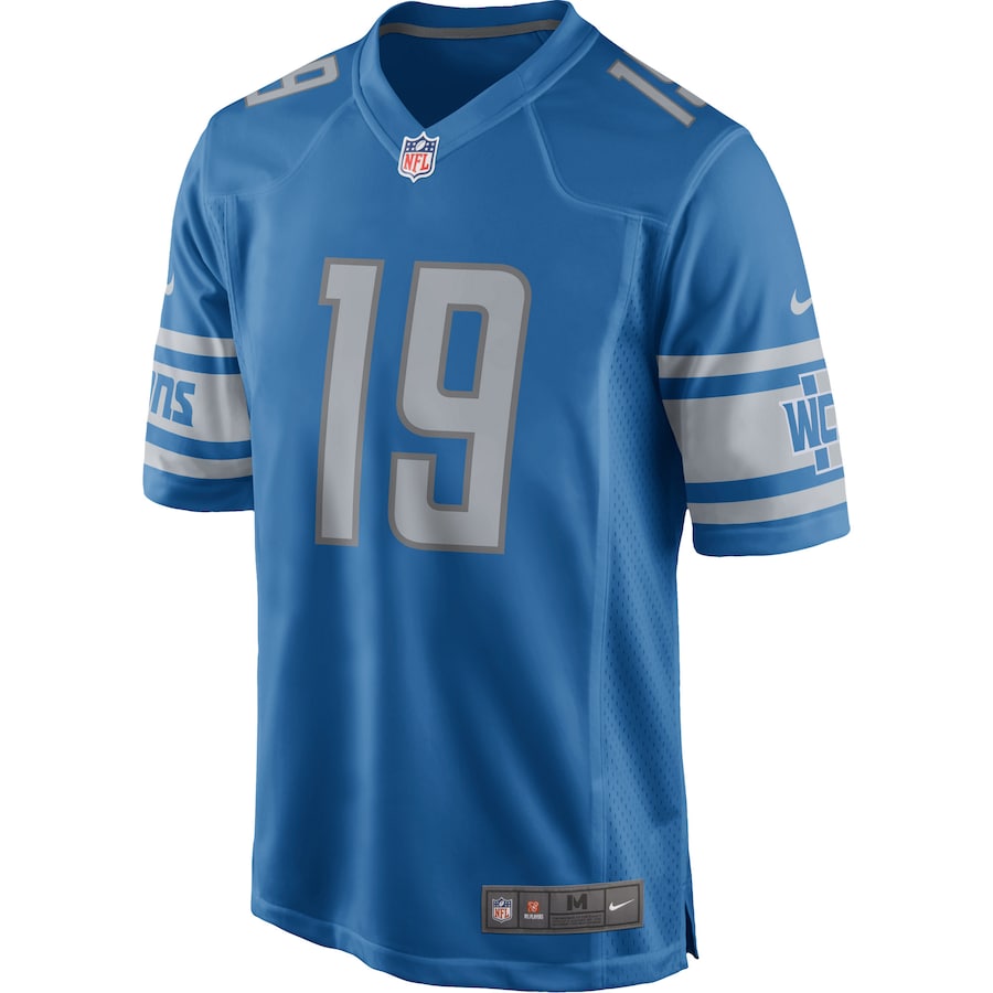 Detroit Lions Kenny Golladay Game Blue Football Jersey product image