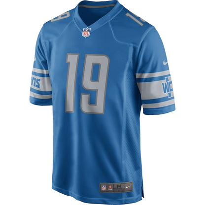 Detroit Lions Kenny Golladay Game Blue Football Jersey product image