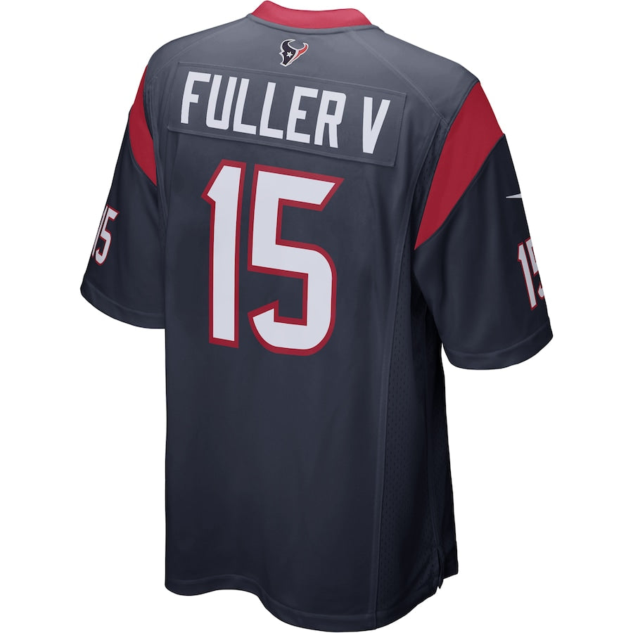Houston Texans Will Fuller Game Navy Football Jersey product image