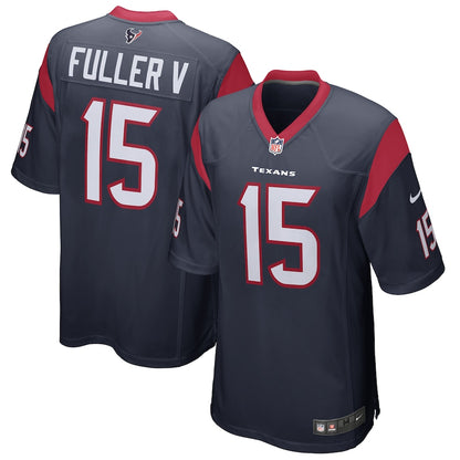 Houston Texans Will Fuller Game Navy Football Jersey product image