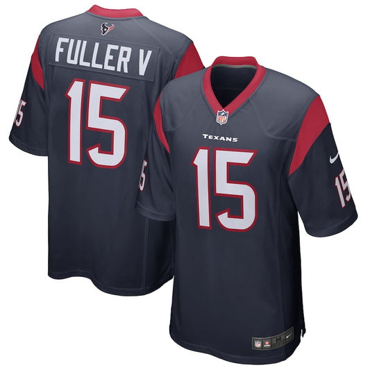Houston Texans Will Fuller Game Navy Football Jersey product image