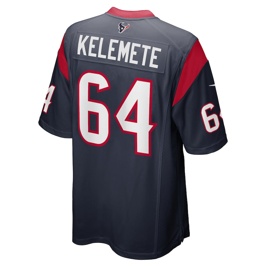 Houston Texans Senio Kelemete Game Navy Football Jersey product image