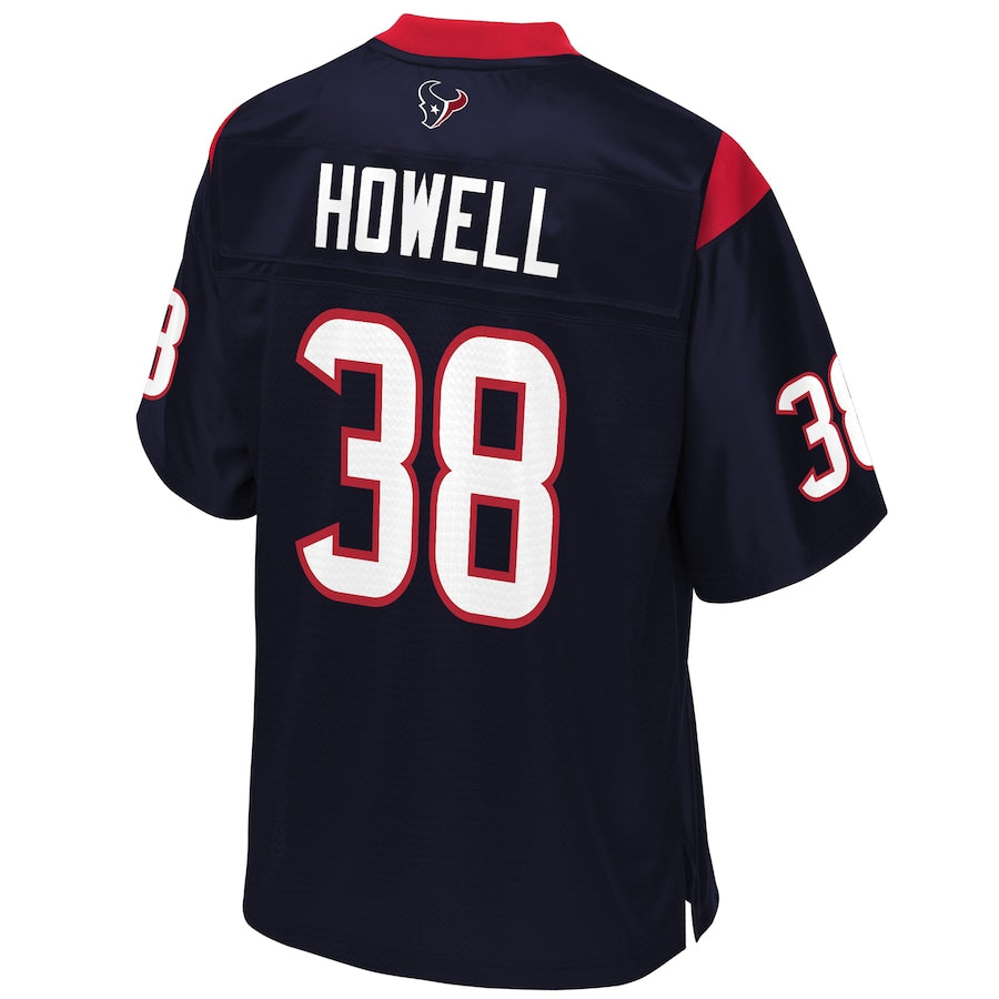 Houston Texans Buddy Howell Pro Line Navy Football Jersey product image