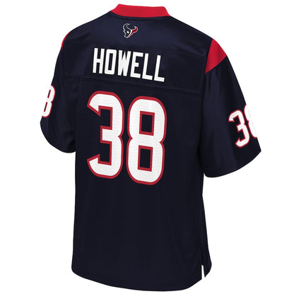 Houston Texans Buddy Howell Pro Line Navy Football Jersey product image
