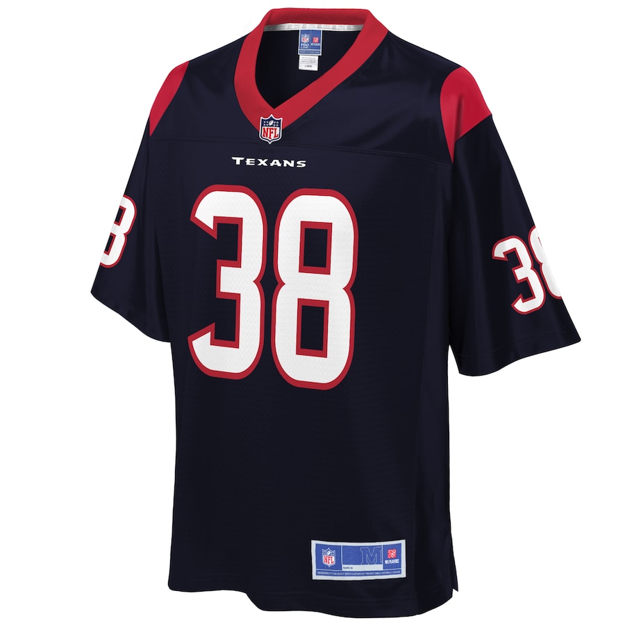Houston Texans Buddy Howell Pro Line Navy Football Jersey product image