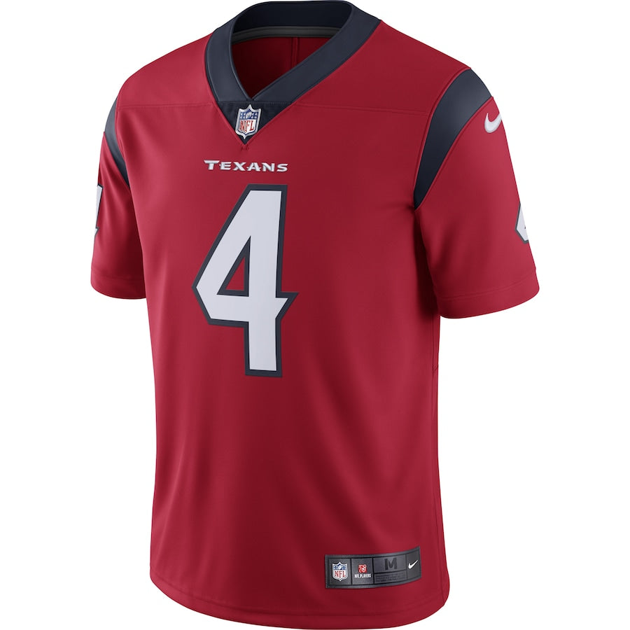 Houston Texans Deshaun Watson Limited Red Football Jersey product image