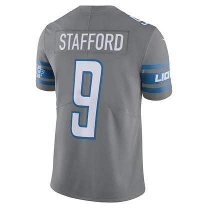 Detroit Lions Matthew Stafford Steel Limited Football Jersey product image
