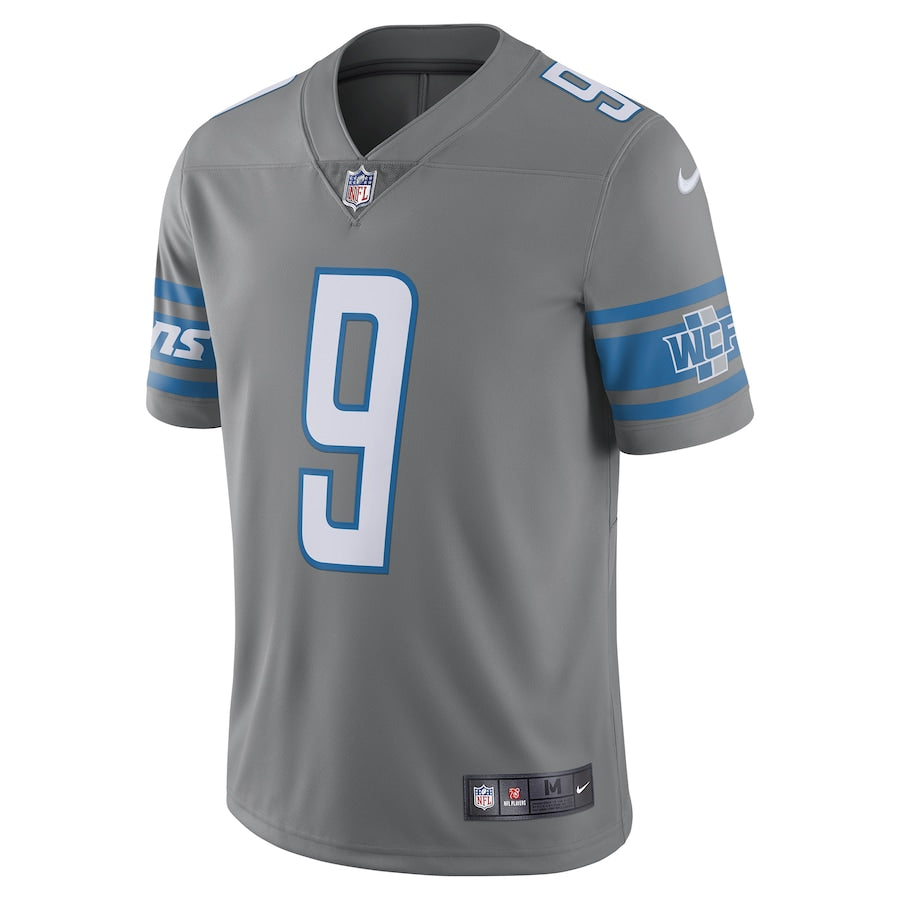 Detroit Lions Matthew Stafford Steel Limited Football Jersey product image