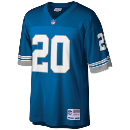 Detroit Lions Barry Sanders 1996 Big & Tall Blue Football Jersey product image
