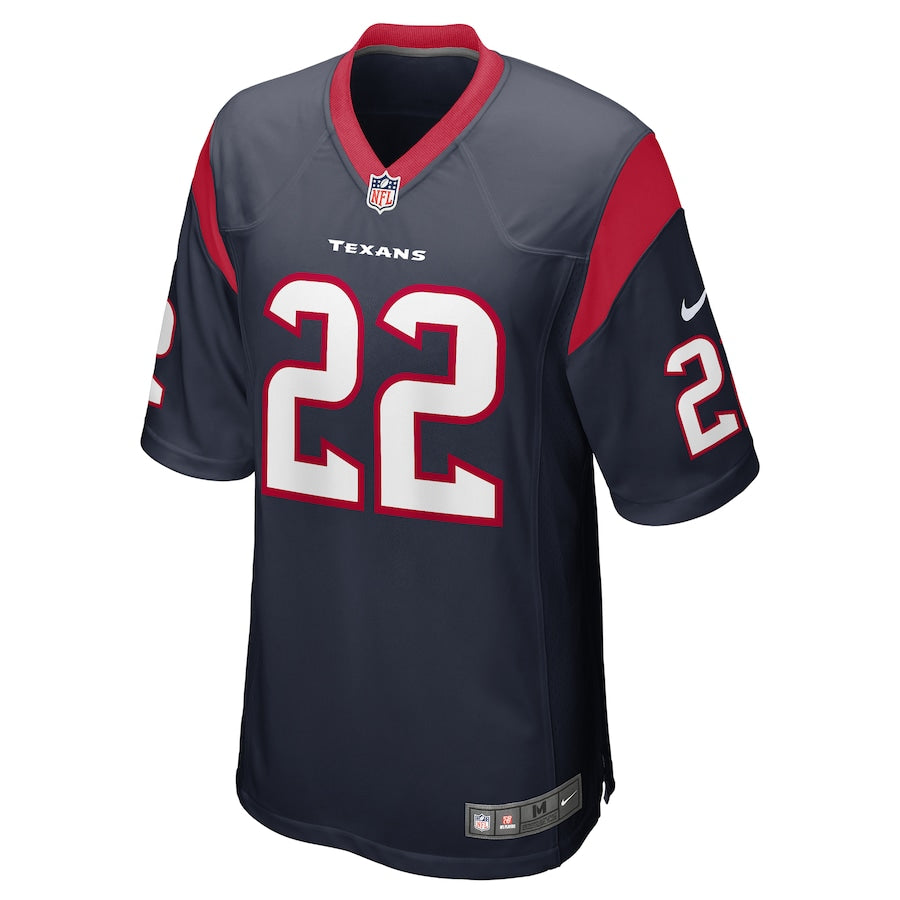 Houston Texans Gareon Conley Game Navy Football Jersey product image