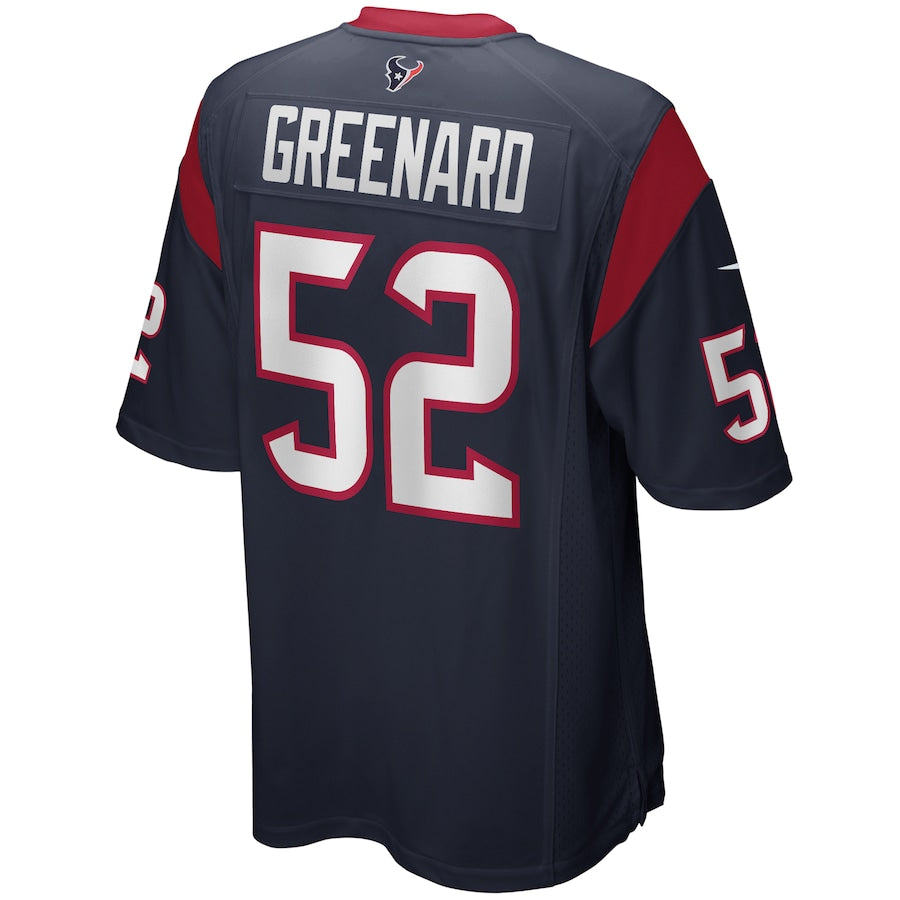 Houston Texans Jonathan Greenard Game Navy Football Jersey product image