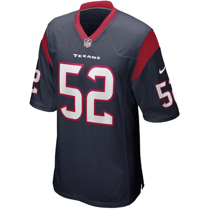 Houston Texans Jonathan Greenard Game Navy Football Jersey product image