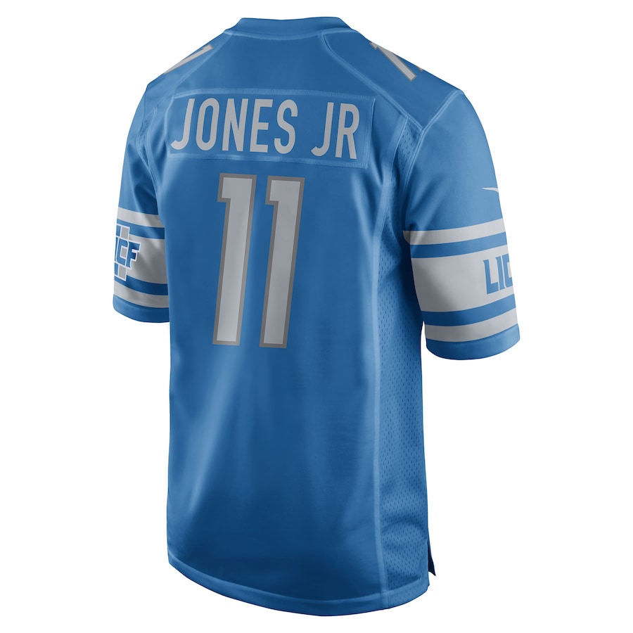 Detroit Lions Marvin Jones Jr 2017 Game Blue Football Jersey product image
