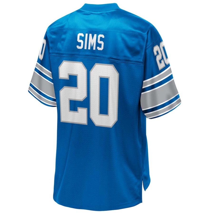 Detroit Lions Billy Sims Pro Line Royal Football Jersey product image