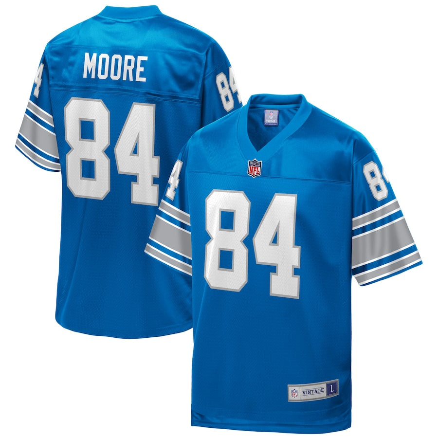 Detroit Lions Herman Moore Pro Line Royal Football Jersey product image
