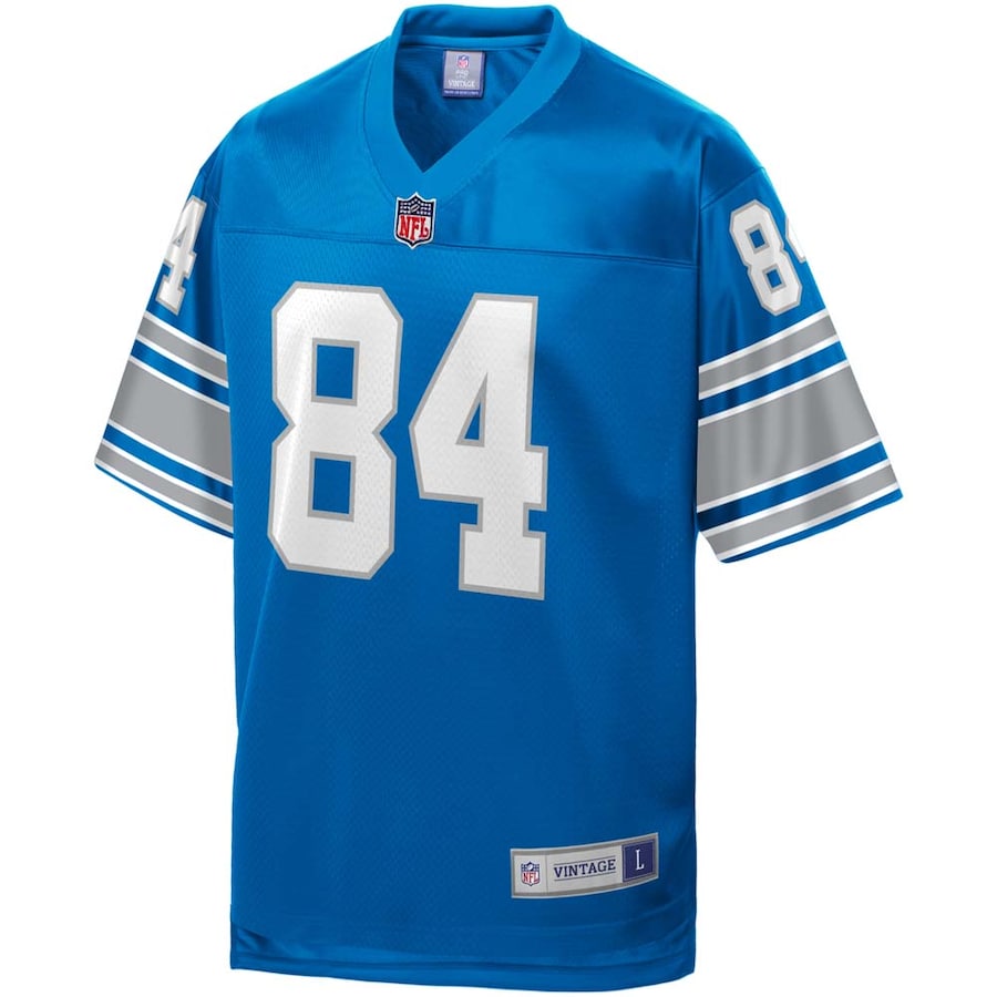 Detroit Lions Herman Moore Pro Line Royal Football Jersey product image