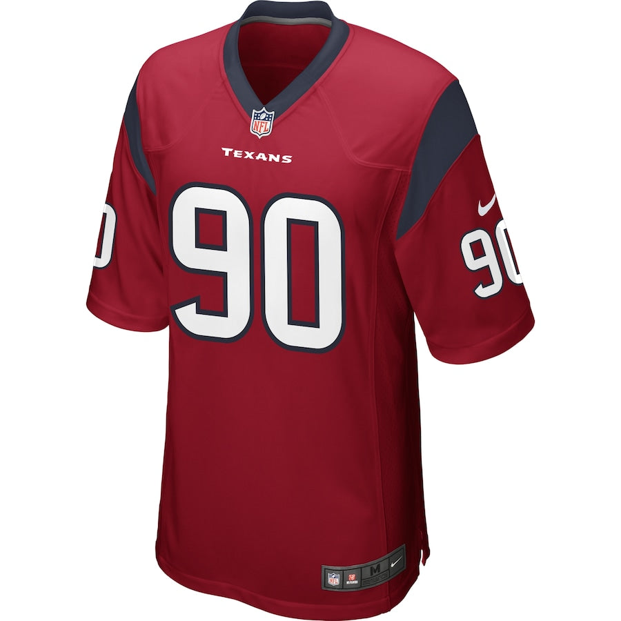 Houston Texans Jadeveon Clowney Alternate Game Red Football Jersey product image