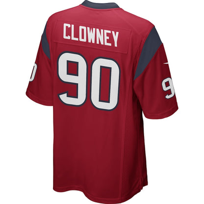 Houston Texans Jadeveon Clowney Alternate Game Red Football Jersey product image