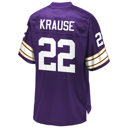 Minnesota Vikings Paul Krause Pro Line Purple Football Jersey product image