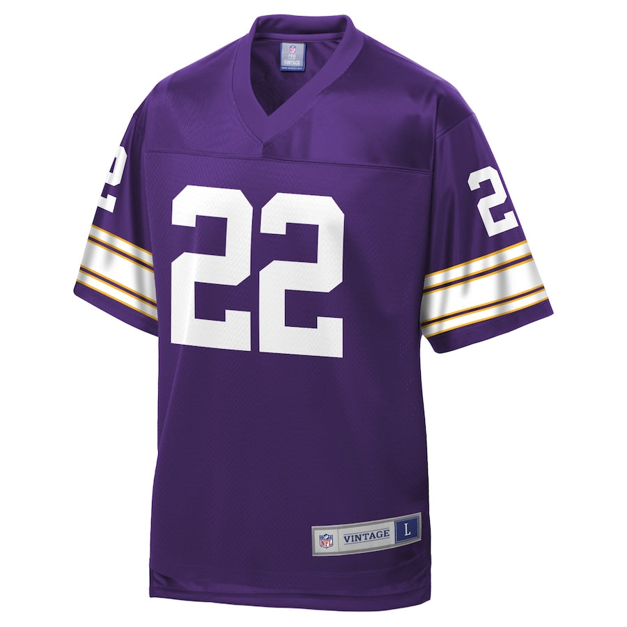 Minnesota Vikings Paul Krause Pro Line Purple Football Jersey product image