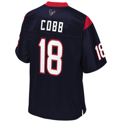 Houston Texans Randall Cobb Pro Line Big & Tall Navy Football Jersey product image