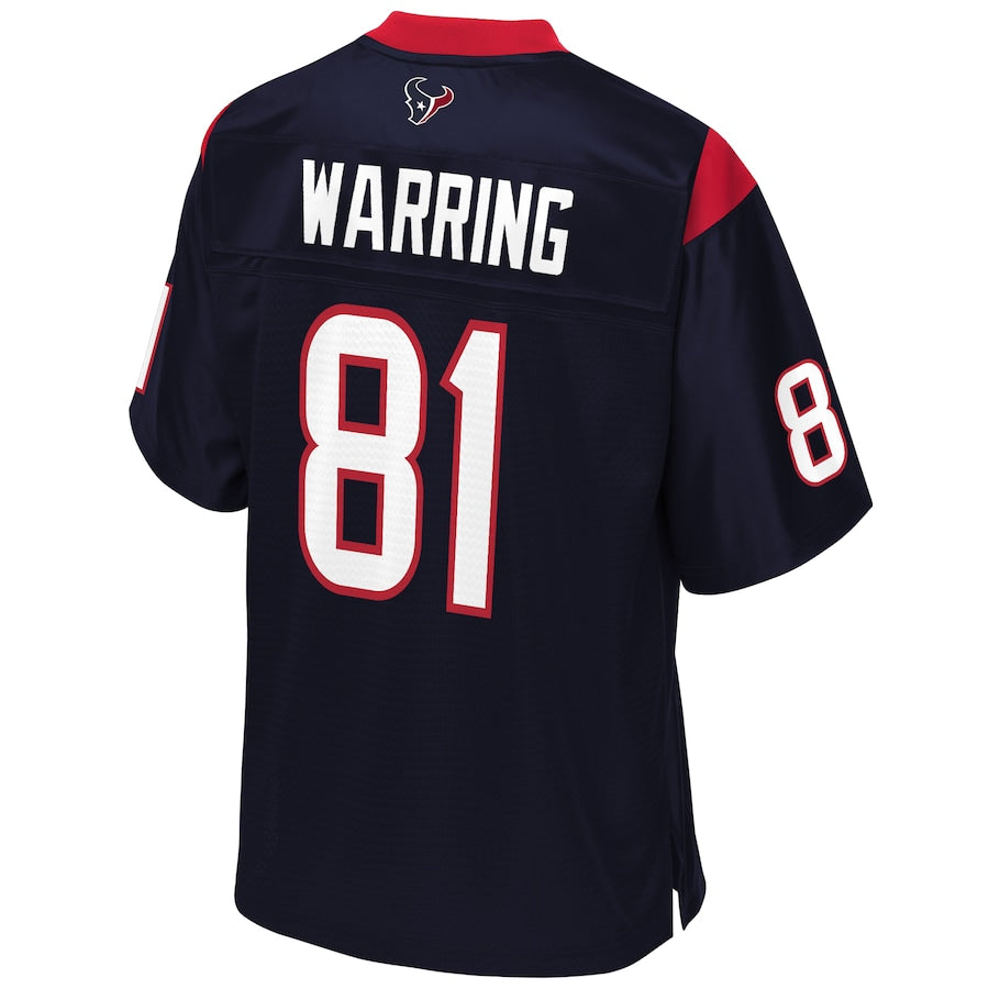 Houston Texans Kahale Warring Pro Line Navy Football Jersey product image