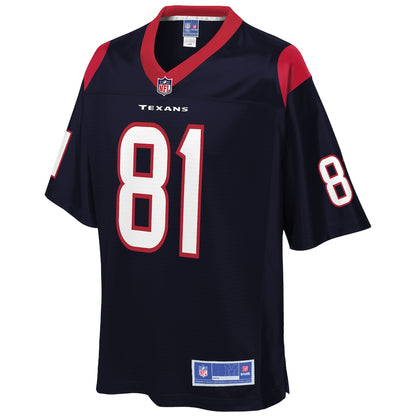 Houston Texans Kahale Warring Pro Line Navy Football Jersey product image