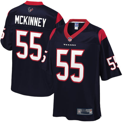 Houston Texans Benardrick Mckinney Pro Line Big & Tall Navy Football Jersey product image