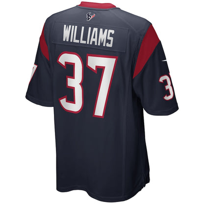 Houston Texans Domanick Williams Game Navy Football Jersey product image