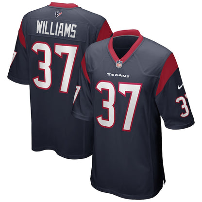 Houston Texans Domanick Williams Game Navy Football Jersey product image