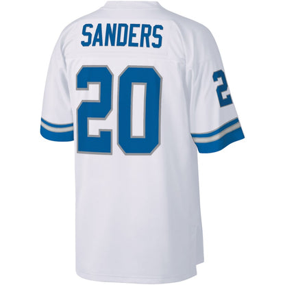 Detroit Lions Barry Sanders Legacy White Football Jersey product image