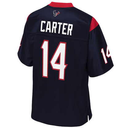 Houston Texans Deandre Carter Pro Line Big & Tall Navy Football Jersey product image