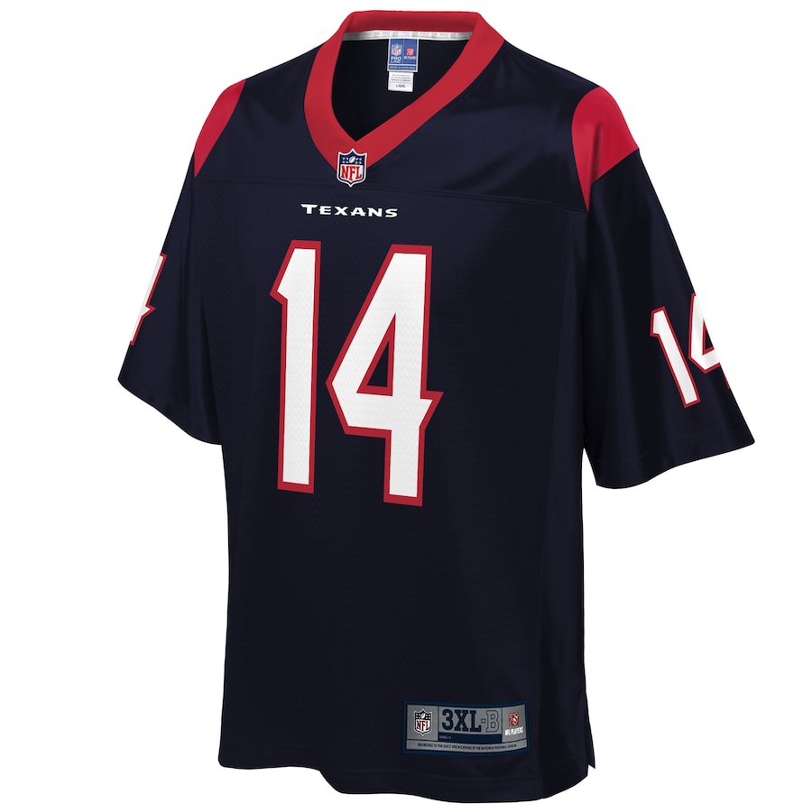 Houston Texans Deandre Carter Pro Line Big & Tall Navy Football Jersey product image