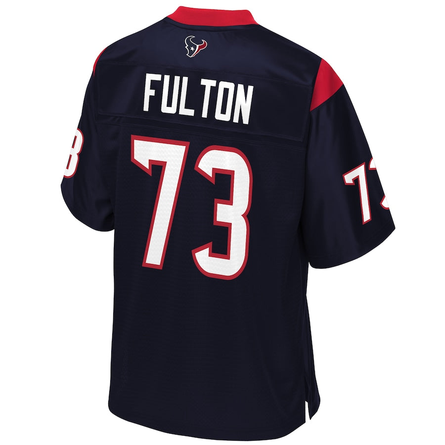 Houston Texans Zach Fulton Pro Line Big & Tall Team Color Navy Football Jersey product image