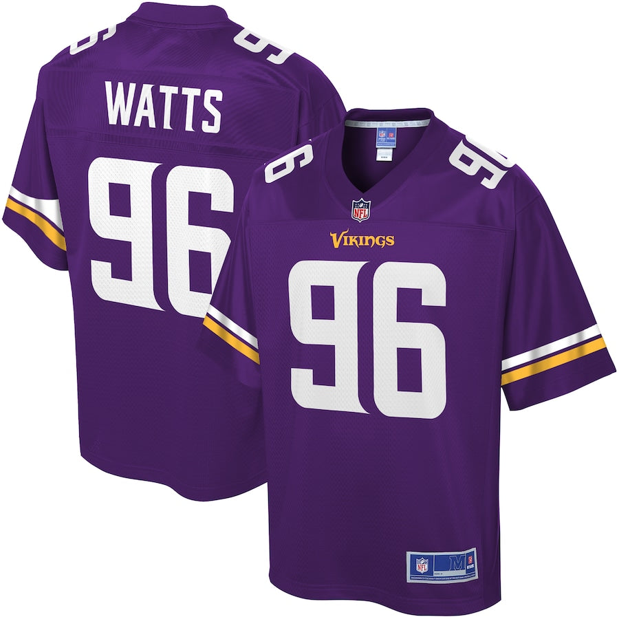 Minnesota Vikings Armon Watts Pro Line Purple Football Jersey product image