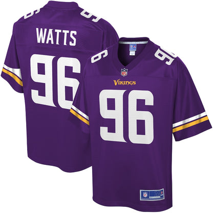 Minnesota Vikings Armon Watts Pro Line Purple Football Jersey product image