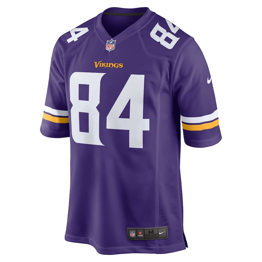 Minnesota Vikings Irv Smith Jr. Game Purple Football Jersey product image