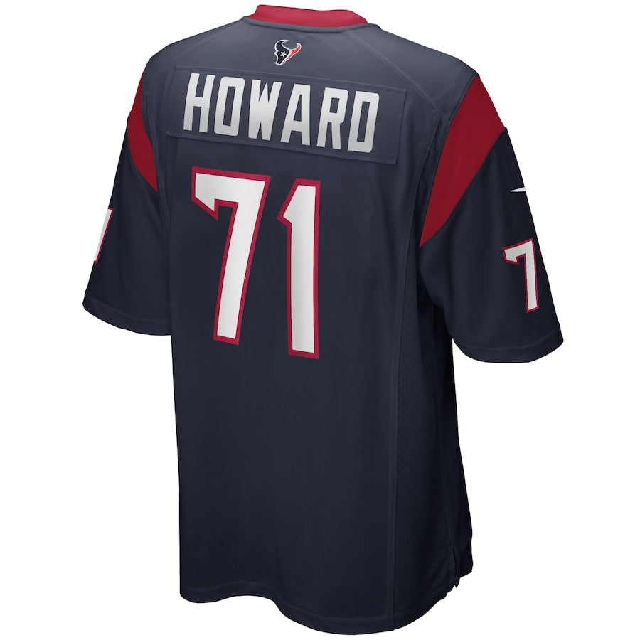 Houston Texans Tytus Howard Game Navy Football Jersey product image