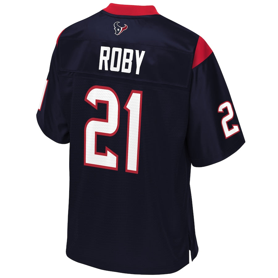 Houston Texans Bradley Roby Pro Line Big & Tall Navy Football Jersey product image