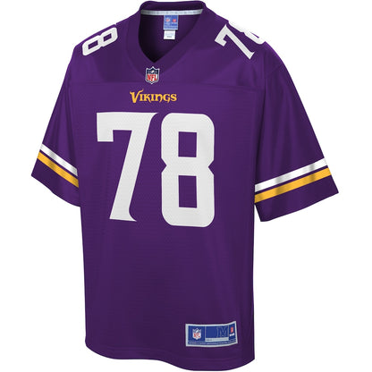 Minnesota Vikings Dakota Dozier Pro Line Purple Football Jersey product image