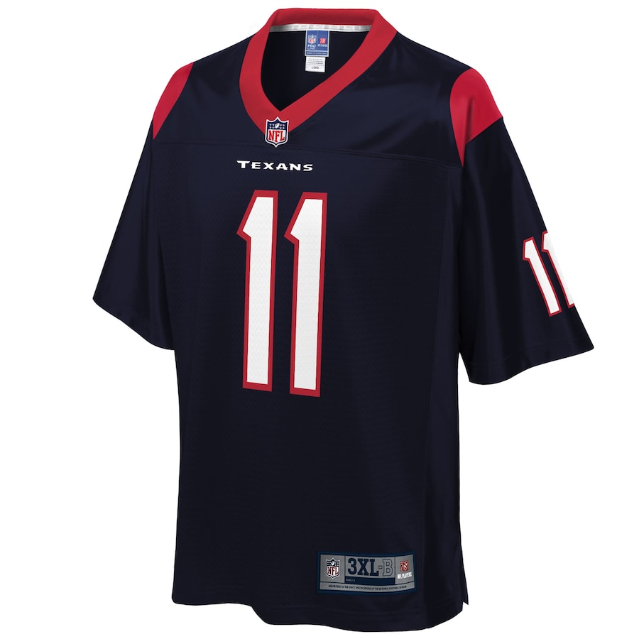 Houston Texans Steven Mitchell Jr Pro Line Big & Tall Navy Football Jersey product image