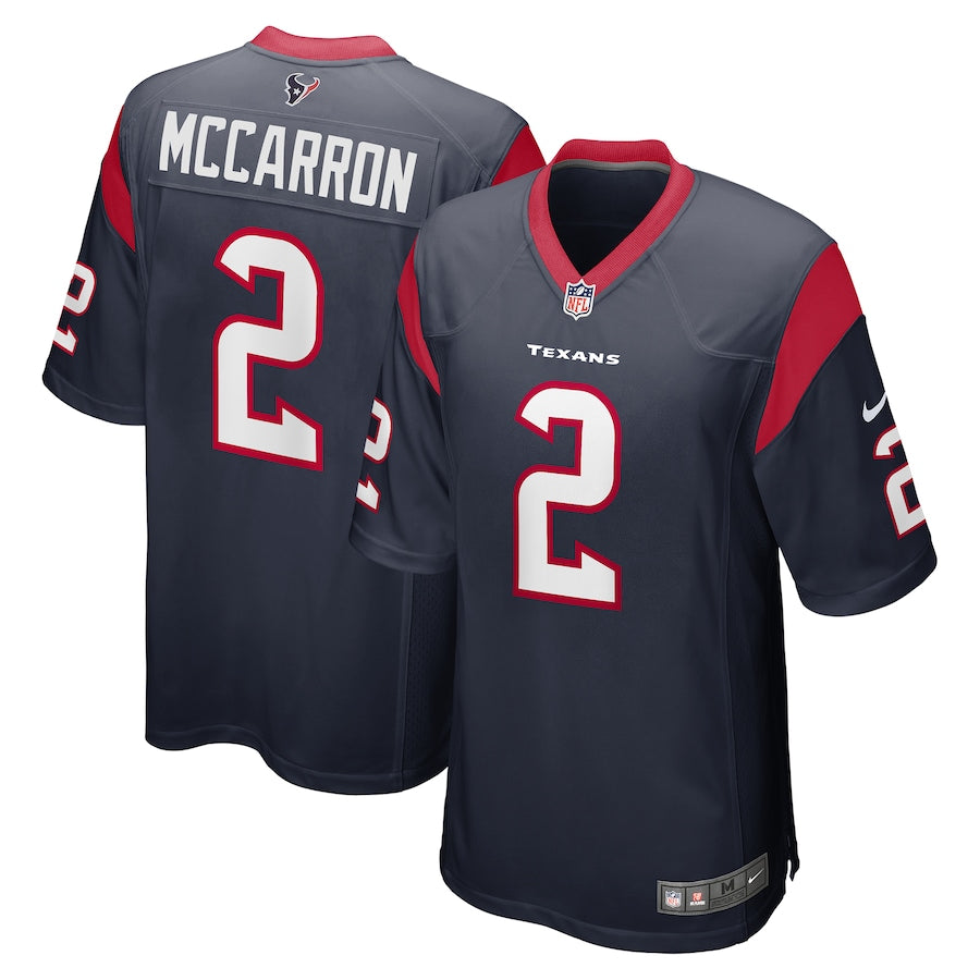 Houston Texans Game Navy Football Jersey product image