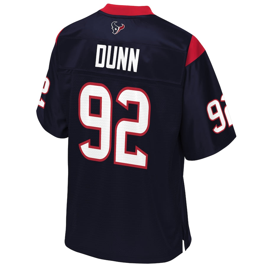 Houston Texans Brandon Dunn Pro Line Navy Football Jersey product image